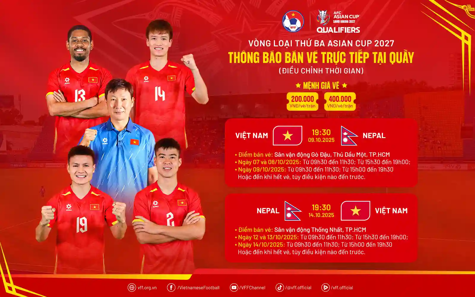 Nhận định Việt Nam vs Nepal – Vòng loại ASEAN Cup 2027: “Rồng Vàng” hướng tới khởi đầu hoàn hảo 1 nhận định việt nam vs nepal vòng loại asean 2027